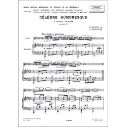 Humoresque Op 101 N 7 Violon-Piano (Kreisler)